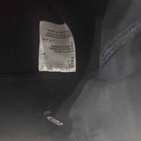 Ideology Black Cotton Spandex Blend Workout Leggings Small - Picture 3 of 5